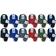 thumbnail image 4 of Yacht & Smith Kids Winter Beanie Hat Assorted Colors Bulk Pack Warm Acrylic Cap (Hat & Mitten Set A), 4 of 9