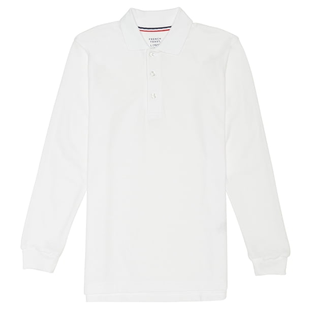 FRENCH TOAST French Toast Boys School Uniform Long Sleeve Pique Polo