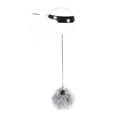thumbnail image 1 of lionlar Electric Cat Toy Balls Automatic Lifting Game Spring Rod Training Detachable White, 1 of 9