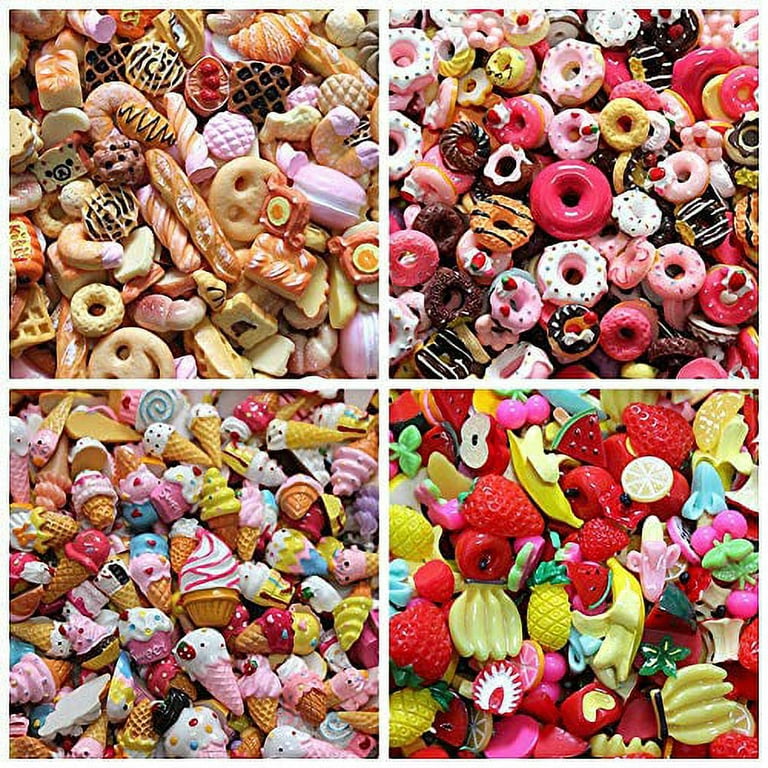 Cute Assorted Beads for Jewelry Making Acrylic Kawaii Aesthetic Beads Bulk  for Bracelets Jewelry Making DIY Mobile Phone Chains