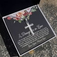 thumbnail image 3 of To my beautiful daughter in law - Mother love for Daughter - Mother and Daughter love - Artisan Cross Necklace - Gift Box & Message Card, 3 of 5