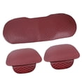 thumbnail image 4 of Cojín de asiento antideslizante perfecl para coche 51.2 x 18.9 Pulgadas rojo, 4 of 8