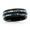 Natural Abalon Inlay, variant on Men's Black Plated Tungsten Rings | Men's Trendy Ring | Wood Inlay Rings for Men-12