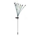 thumbnail image 1 of Luz LED Para Jardín, Luz Solar Para Jardín, Poste Verde, Luz Blanca Cálida, Carga De 4 A 6 Horas, Intermitente Y Encendido Constante Para Camino Para Fiesta, 1 of 7