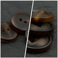 thumbnail image 5 of Entireivity 30Pcs Ox Horn Buttons Practical Sewing Buttons Clothes Replacement Buttons, 5 of 8