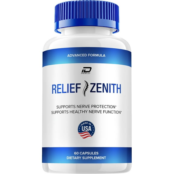 Relief Zenith Capsules – ReliefZenith Natural Ingredients Glycogen Support, 1 Pack, 60 Capsules