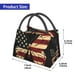 thumbnail image 2 of Fotbe Patriotic USA Butterfly Art Bolsa Térmica Portátil con Estampado, Bolsa de Entrega de Alimentos Aislada, Bolsa Reutilizable de Gran Capacidad para Comidas y Supermercado, 2 of 6