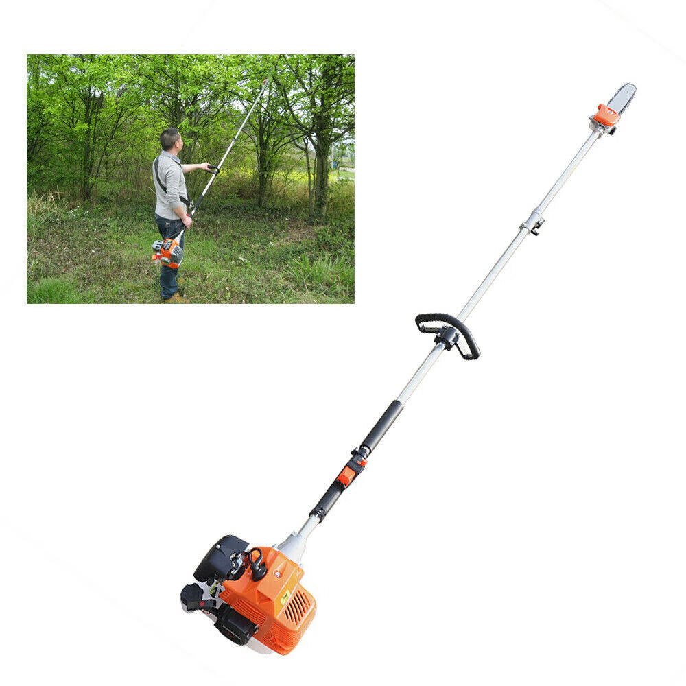 YIYIBYUS 52CC 2 Stroke Gas Powered Pole Saw 1.25KW Portable Tree