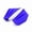 Blue, variant on 2Pcs Dynamic Motorcycle Wing kit Motorbike Aerodynamic Motorcycle Winglets