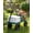 Green, variant on 1000 LBS Heavy Duty Steel Garden Cart, Removable Mesh Sides, 13 Inch All-Terrain Tires, 180° Rotating Handle Utility Wagon for Yard Lawn Farm