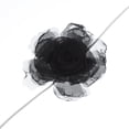 thumbnail image 4 of Unique Bargains Flower Choker Necklace 1Pc Black, White, 4 of 6