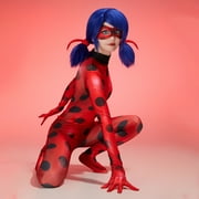 [Officially Licensed] Miraculous Ladybug Costume 3D Digital Printing Jumpsuit for Halloween, S
