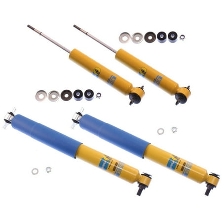 Shock Absorber Set Compatible with: 1964-1967 Chevy Malibu Chevelle Oldsmobile Cutless F85 Pontiac Gto Lemans Tempest