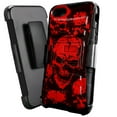 thumbnail image 1 of DALUX Hybrid Kickstand Holster Phone Case Compatible with Iphone SE (2020) / Iphone 8 / 7 / 6 - Red Skull Pile, 1 of 1