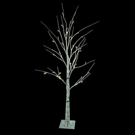 4 39 pre lit white christmas twig tree outdoor yard art repair led christmas lights