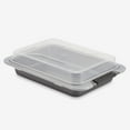 thumbnail image 5 of Anolon Advanced Bakeware Nonstick Cake Pan with Lid, 9-Inch x 13-Inch, Gray with Silicone Grips, 5 of 9