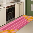 thumbnail image 3 of 2x6 FT Kitchen Runner Rugs Non Skid Washable, Faux Wool Rug Runners for Hallways Bathroom Carpet Runner, Soft Indoor Modern Floor Rug for Entryway Laundry Room, 3 of 11
