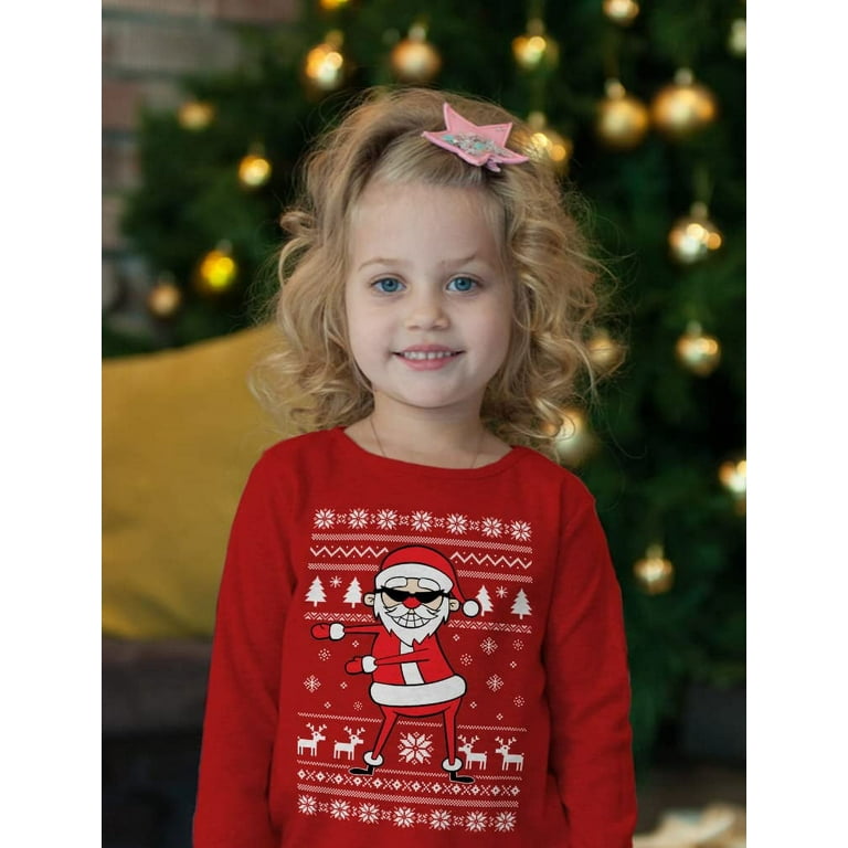 Flossing xmas jumper cheap