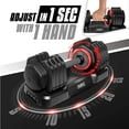 thumbnail image 5 of Yes4All Selectorized Dumbbell 25lb/11.4kg Black Original, 5 of 9