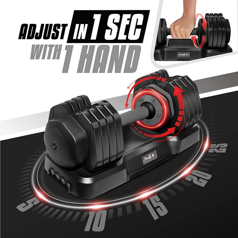 Multi weight discount adjustable dumbbells