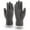 Grey, variant on Baqcunre Winter Gloves for Women,Men's Fall & Winter Padded Thickened Knitted Warm Woolen Gloves Black