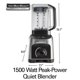 thumbnail image 5 of Hamilton Beach Licuadora profesional de 1500 W, silenciosa con jarra de 32 oz sin BPA y 4 programas,, 5 of 11
