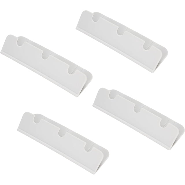 Dinghy Seat Hooks Inflatable Boat Seat Mounting Bracket – Boat Seat Hook Clips fit for Rubber Rib Raft Yacht Inflatable Boat Parts Accessories, Portable Anti-Aging Replacement, Gray 4 Pack