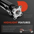 thumbnail image 4 of A-Premium Rear Complete Drive Shaft Prop Shaft Driveshaft Assembly Compatible with Ford F-150 F150 2011 2012 2013 2014, Automatic Transmission, Replace# BL3V4602BD, 4 of 8