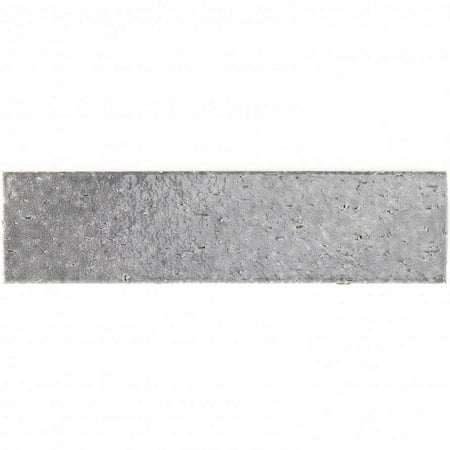 Bond Tile Concerto Downpour 2 in. x 9 in. Glazed Clay Subway Tile Sample