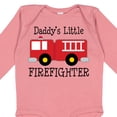 thumbnail image 4 of Inktastic Daddy's Little Firefighter Boys or Girls Long Sleeve Baby Bodysuit, 4 of 5