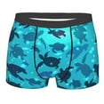 thumbnail image 5 of Uemuo World Turtle Day Pattern Men's Boxer Briefs,Trunk Anti-Chafing,Comfortable, Durable, and Stylish Underwear-Large, 5 of 9