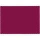 thumbnail image 1 of Hoffmaster 310524 Paper Placemat, 13-1/2" Length x 9-1/2" Width, Scalloped Edge, Burgundy (Case of 1000), 1 of 2
