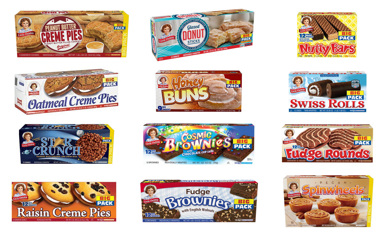 Little Debbie Corporate Party Pack 12 Boxes Try Them All!