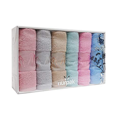 Nurpak Turkish Premium Bamboo Bath Towel 