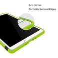 thumbnail image 3 of For Galaxy Tab A 10.1 with S Pen P580 Case , Mignova Heavy Duty Hybrid Protective Case with Kickstand Impact Resistant For Samsung Galaxy Tab A 10.1 with S Pen SM-P580 SM-P585 - Green, 3 of 7