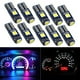 thumbnail image 2 of Night knight T5 w3w W1.2W 206 3SMD 3030 LED Luz interior del coche Luz lateral automática T5 LED Tablero de instrumentos Instrumento Bombillas Lámpara de luz del tablero de instrumentos del coche huangjie unisex, 2 of 2