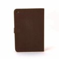 thumbnail image 2 of Dteck For Apple Mini4 Slim New Luxury Smart Leather Stand Flip Card Slots Case Cover Brown, 2 of 4