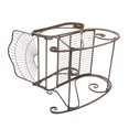 thumbnail image 3 of SalonMore Outdoor Rocking Chair with Instruction Manual and Wrench, Dark Brown, 3 of 8