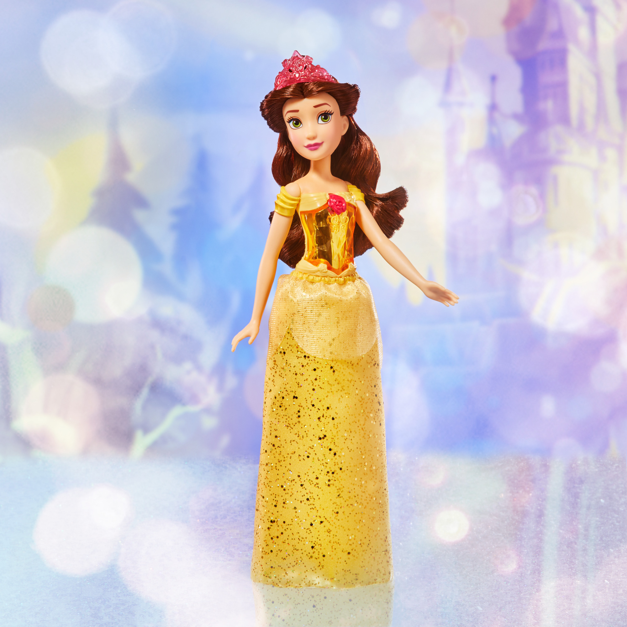 Disney Princess Royal Shimmer Belle Doll, Fashion Doll, Skirt and Accessories - image 5 of 9