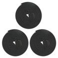 thumbnail image 1 of Window Sealing Strip, Strong Adhesive Weatherstrip Thick  Shock Absorption 6Pcs  For Home White,Black,Grey, 1 of 8