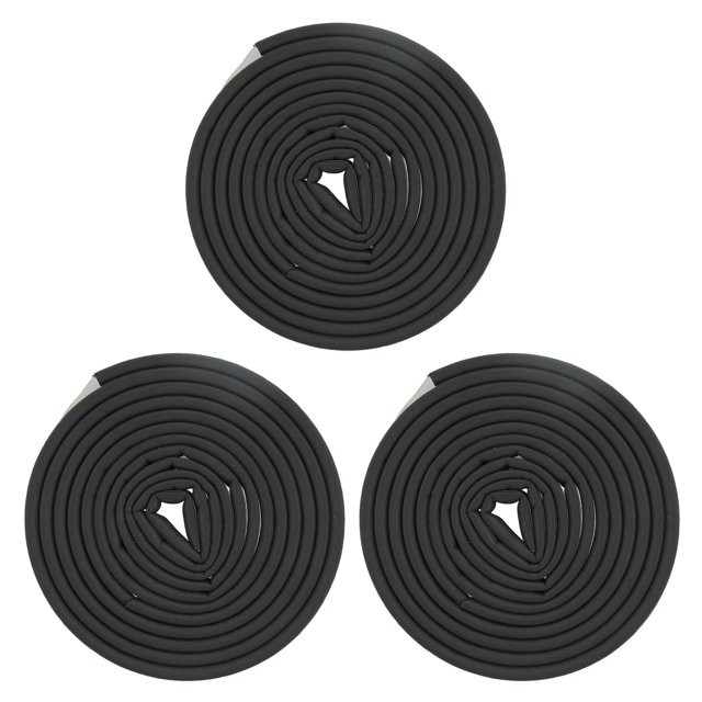 Window Sealing Strip, Strong Adhesive Weatherstrip Thick Shock Absorption 6Pcs For Home White,Black,Grey