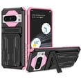 thumbnail image 1 of KOMI for Google Pixel 8 Pro Case with Card Holder, Built-in Stand Full-Body Drop Tested Protective Wallet Case for Google Pixel 8Pro (Pink), 1 of 5