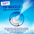 thumbnail image 4 of Afrin Moisturizing Children’s Saline Mist for Everyday Nasal Congestion and Dry Nose, Isotonic Seawater Saline Soft Tip Nozzle Spray for Babies 6+ Months, Drug Free Baby Congestion Relief, 5 oz, 4 of 9
