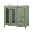thumbnail image 4 of MAYEERTY 36" Bathroom Vanity - Two Soft-Close Doors, Gentle-Close Design for Bathroom Convenience, 4 of 20