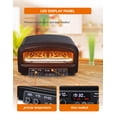 thumbnail image 3 of Commercial Chef Indoor Electric Pizza Oven, 1800W Countertop Oven with 0.7 cu. ft. Capacity, Indoor Cooker for Up To 14.6" Pizzas, CHPOV14B, 3 of 7
