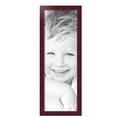 thumbnail image 2 of ArtToFrames 11" x 33" Cherry Picture Frame, 11x33 inch Red MDF Poster Frame (WOM-4333), 2 Pack, 2 of 8