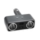 thumbnail image 1 of Car cigarette lighter one-to-three multi-function socket one-to-two power distributor conversion plug car charger-grey SD-1925, 1 of 5