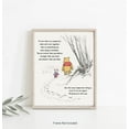thumbnail image 5 of Buffay A.A. Milne 8"x10" Winnie The Pooh Quote Classic Poster Canvas Art Prints, 5 of 6