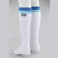 thumbnail image 4 of Bas de Golf pour Femmes, Chaussettes Hautes à Rayures pour Golf École Bleu, 4 of 9