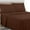 Brown, variant on Lux Decor Collection Twin Bed Sheet Set - HIGHEST Egyptian QUALITY Microfiber 1800 Series Bedding -Wrinkle, Striped -3 Piece Bed Sheet (Twin, Vanilla)